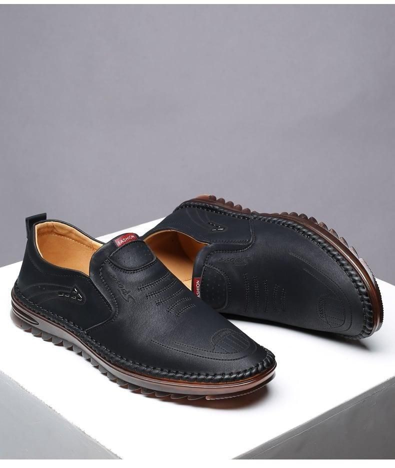 Men Leather Soft Casual Shoes