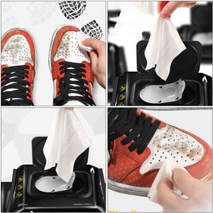 Natural Sneaker & Shoe Cleaner Wipes - 1 Packs of 80