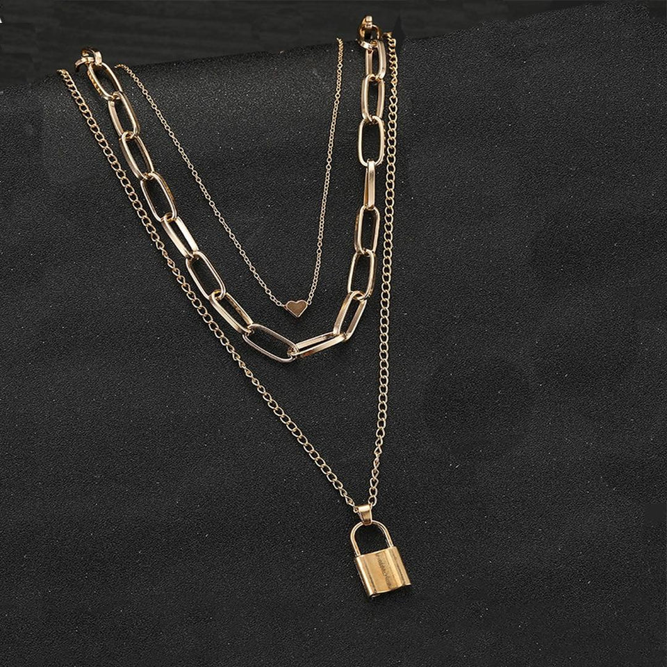 Gold Plated Stylish Necklace