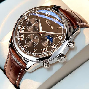 High-quality Men's Luxury belt Fashion quartz watch