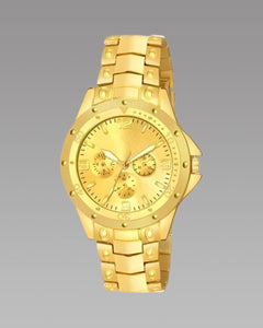 Men's Golden Stainless Steel Watches