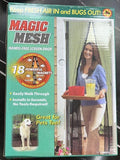 Magic Mesh Magnetic Screen Door net for Main Doors