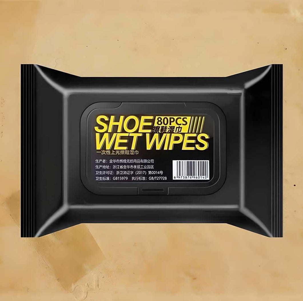 Natural Sneaker & Shoe Cleaner Wipes - 1 Packs of 80